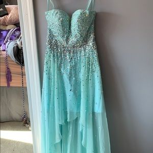 Mint Prom Dress by Madeline Gardner